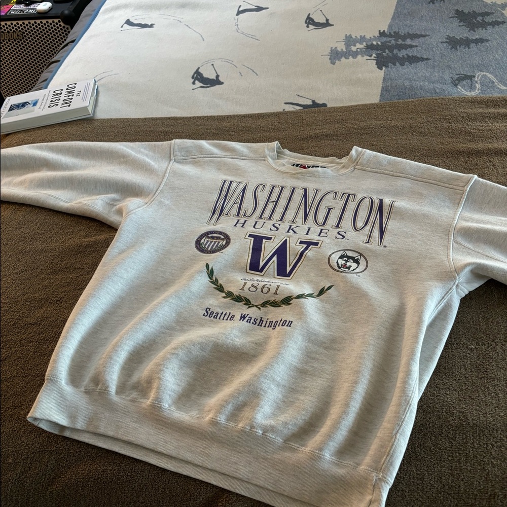 Galt Sand Washington Huskies Oversized Crewneck